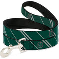 Load image into Gallery viewer, Dog Leash - Slytherin Crest/Stripe5 Green/Gray

