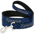 Load image into Gallery viewer, Dog Leash - Harry Potter RAVENCLAW Checker Blues/Grays

