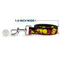 Load image into Gallery viewer, Dog Leash - THE INVINCIBLE IRON MAN Action Poses Black/Red/Yellow
