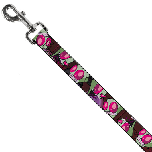 Dog Leash - Invader Zim Close-Up Poses Reds