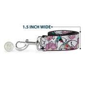Dog Leash - Invader Zim GIR and Piggy Doddles White/Black