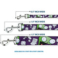 Load image into Gallery viewer, Dog Leash - Invader Zim GIR Poses and Sketch Purple
