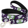 Load image into Gallery viewer, Dog Leash - Invader Zim GIR Poses and Sketch Purple
