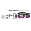Load image into Gallery viewer, Dog Leash - INVADER ZIM Title Logo and GIR Pose Close-Up White/Pinks
