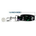 Load image into Gallery viewer, Dog Leash - Joker DIE LAUGHING! HAHA Black/Purple/Green
