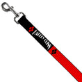 Load image into Gallery viewer, Dog Leash - HARLEY QUINN/Diamonds Black/Red/White
