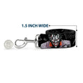 Load image into Gallery viewer, Dog Leash - Joker BRILLIANTLY TWISTED PSYCHO 2-Poses/Cards Black/Grays
