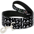 Load image into Gallery viewer, Dog Leash - Joker The Killing Joke Holding Head Pose/HA HA HA Repeat White/Black
