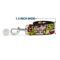 Load image into Gallery viewer, Dog Leash - Superheroines Wonder Woman/Supergirl/Batgirl
