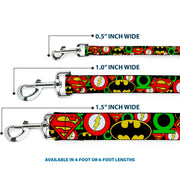 Dog Leash - Justice League Stacked Logos