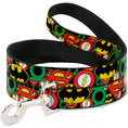 Load image into Gallery viewer, Dog Leash - Justice League Stacked Logos

