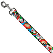 Dog Leash - Looney Tunes 3-B-Boy Stance Character Poses Stacked
