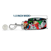 Dog Leash - Looney Tunes 3-B-Boy Stance Character Poses Stacked