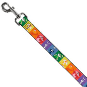 Dog Leash - Looney Tunes 6-Character Pose Pride Blocks Multi Color