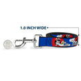 Load image into Gallery viewer, Dog Leash - BUGS BUNNY w/Bugs Poses Blue
