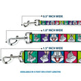 Load image into Gallery viewer, Dog Leash - Bugs Bunny Expression Blocks Multi Color

