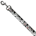 Load image into Gallery viewer, Dog Leash - Bugs Bunny CLOSE-UP Poses Black
