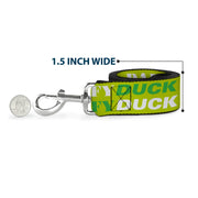 Dog Leash - DAFFY DUCK w/Face CLOSE-UP Greens