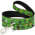 Load image into Gallery viewer, Dog Leash - MARVIN THE MARTIAN w/Poses/Expressions Green
