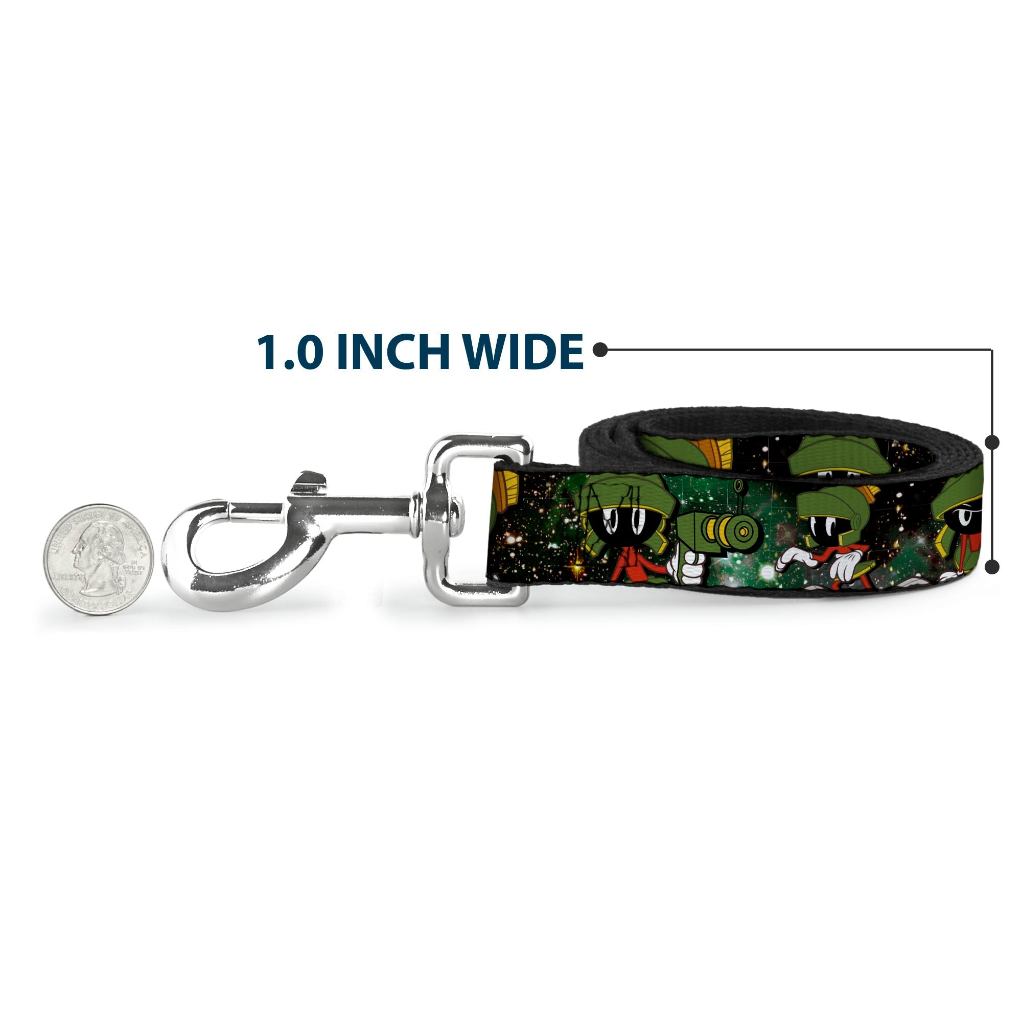 Dog Leash - Marvin the Martian 4-Poses Galaxy
