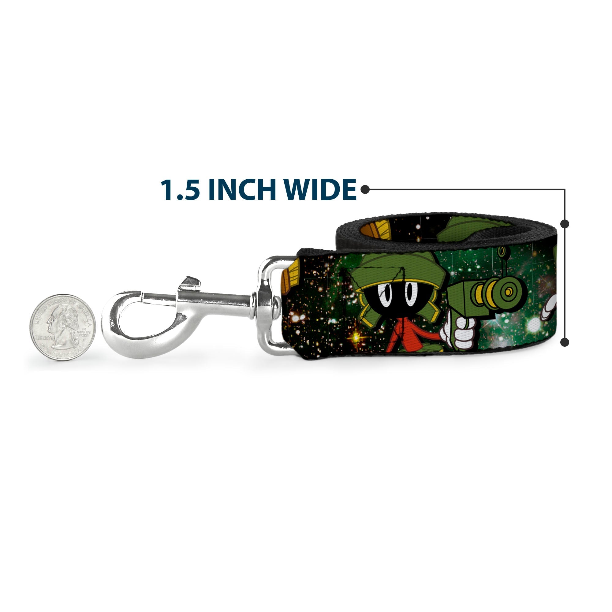 Dog Leash - Marvin the Martian 4-Poses Galaxy
