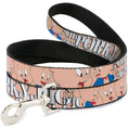 Load image into Gallery viewer, Dog Leash - PORKY PIG w/Poses Pink
