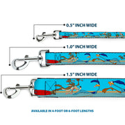 Dog Leash - Road Runner/Wile E. Coyote Scene2 Desert