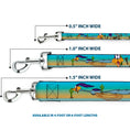 Load image into Gallery viewer, Dog Leash - Road Runner/Wile E. Coyote Scene1 Desert
