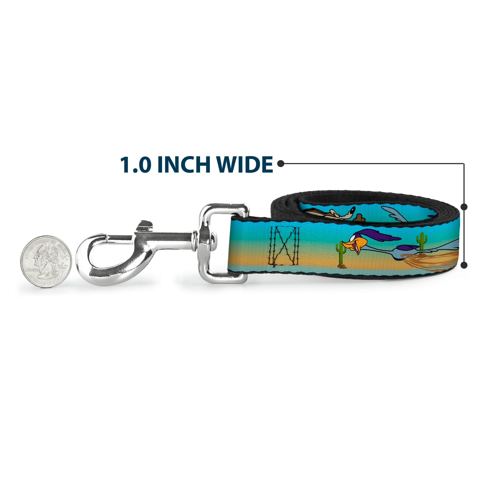 Dog Leash - Road Runner/Wile E. Coyote Scene1 Desert