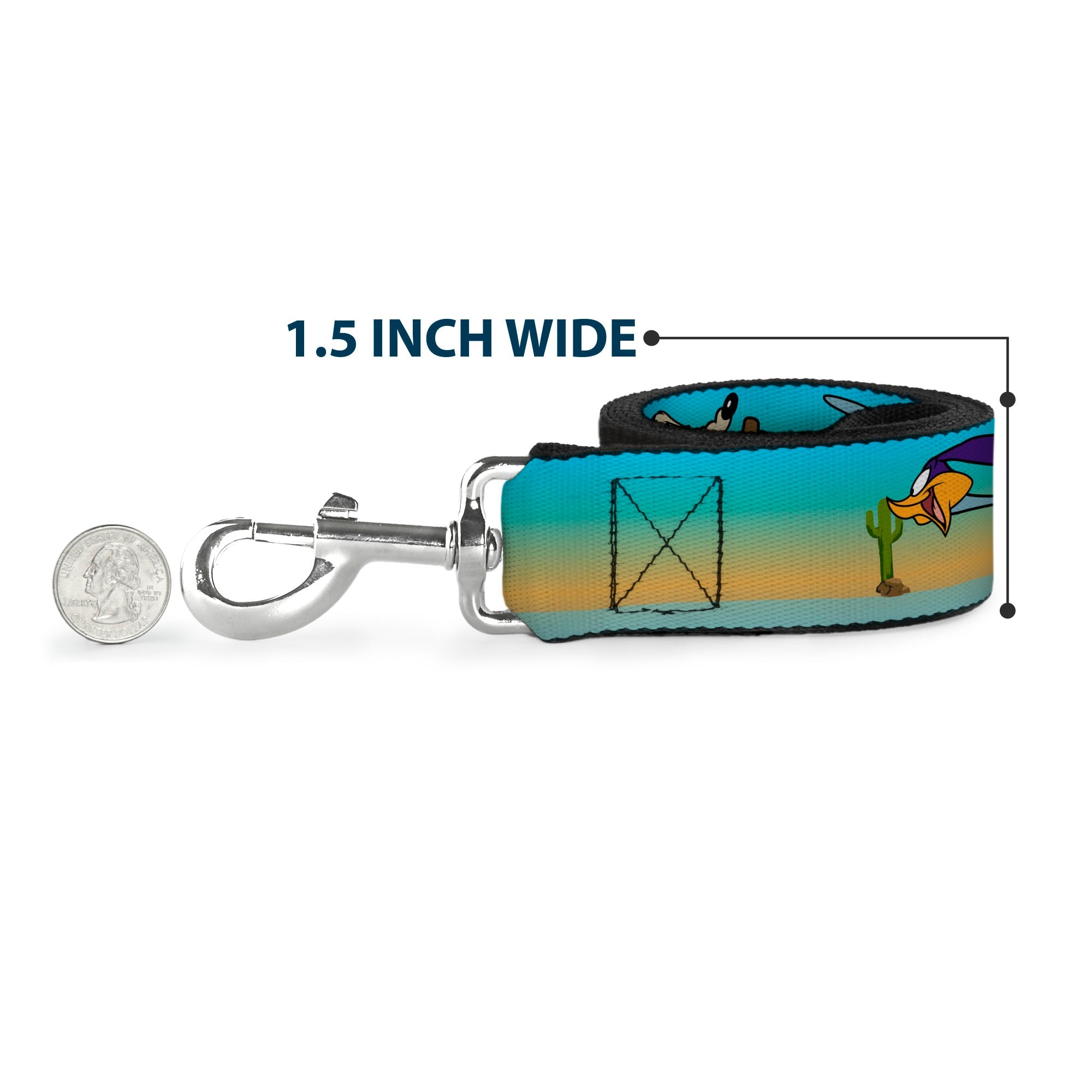 Dog Leash - Road Runner/Wile E. Coyote Scene1 Desert