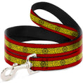 Load image into Gallery viewer, Dog Leash - Doctor Strange Eye of Agamotto Stripe Red/Gold/Black
