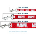 Load image into Gallery viewer, Dog Leash - MARVEL Red Brick Logo Red/White
