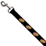 Dog Leash - UNO Game Logo Black/Red/Yellow