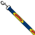Load image into Gallery viewer, Dog Leash - MOPAR 1937-1947 Logo-USE CHRYSLER ENGINEERED MOPAR PARTS AND ACCESSORIES Blue/Yellow/Red
