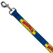 Dog Leash - MOPAR 1937-1947 Logo-USE CHRYSLER ENGINEERED MOPAR PARTS AND ACCESSORIES Blue/Yellow/Red