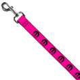 Load image into Gallery viewer, Dog Leash - MOPAR Logo Repeat Hot Pink/Black
