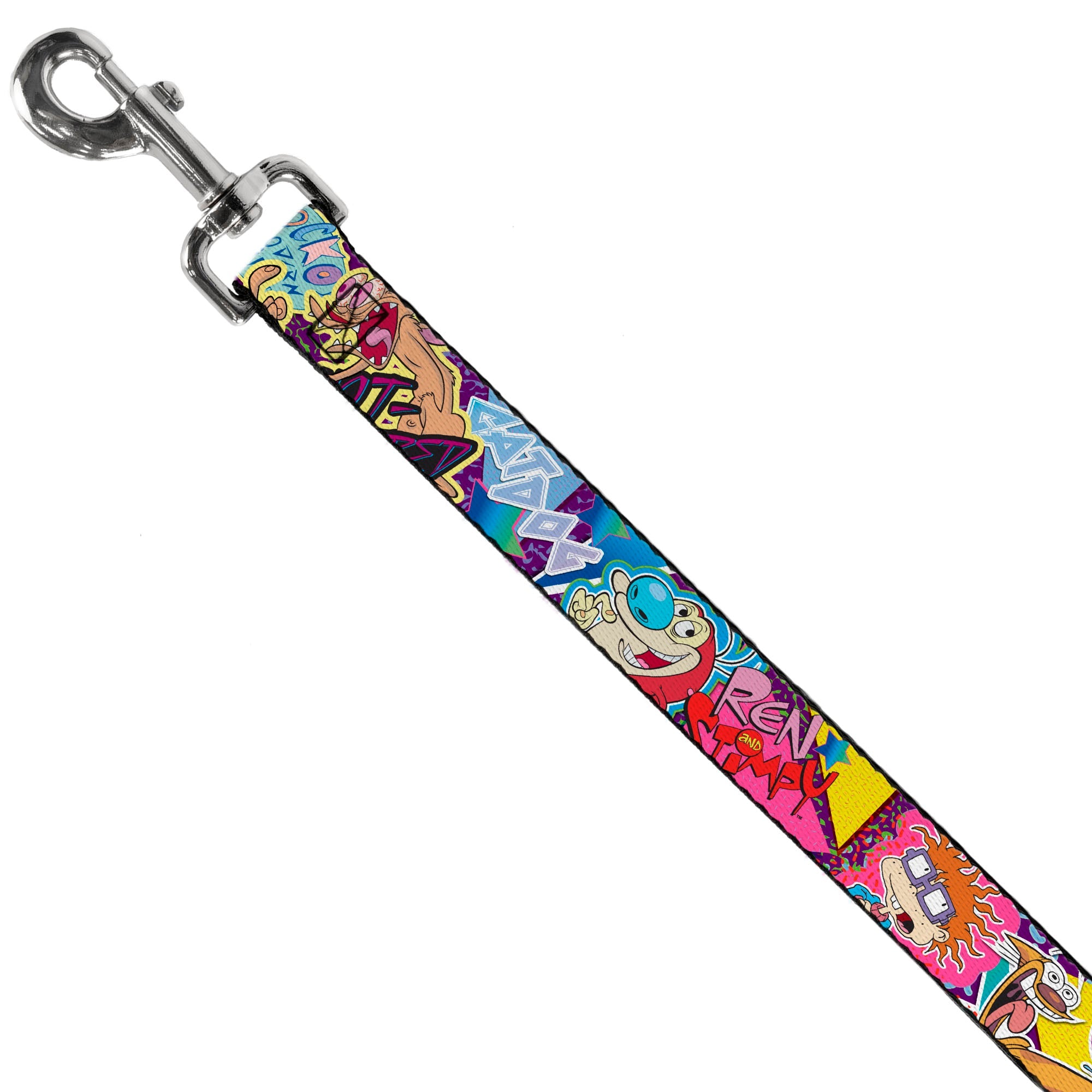 Dog Leash - Nick 90's Rewind 7-Character/4-Logo Collage