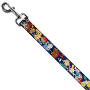 Dog Leash - Nick 90's Rewind 16-Character Poses Navy Blue