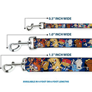Dog Leash - Nick 90's Rewind 16-Character Poses Navy Blue