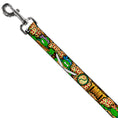 Load image into Gallery viewer, Dog Leash - Classic Teenage Mutant Ninja Turtles Turtle Poses/Pizza Slices
