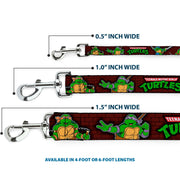 Dog Leash - Classic TEENAGE MUTANT NINJA TURTLES Battle Poses/Group Pose7