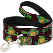 Dog Leash - Classic TEENAGE MUTANT NINJA TURTLES Battle Poses/Group Pose7