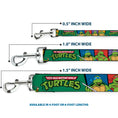 Load image into Gallery viewer, Dog Leash - Classic TEENAGE MUTANT NINJA TURTLES Group Pose3/TMNT Logo Green/Multi Color
