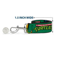 Load image into Gallery viewer, Dog Leash - Classic TEENAGE MUTANT NINJA TURTLES Group Pose3/TMNT Logo Green/Multi Color
