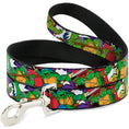 Load image into Gallery viewer, Dog Leash - Classic Teenage Mutant Ninja Turtles Action Poses/TEAM TURTLES
