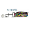 Load image into Gallery viewer, Dog Leash - Teenage Mutant Ninja Turtles Sticker Slaps Collage White/Multi Color
