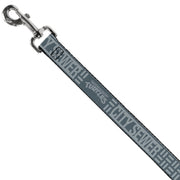 Dog Leash - TEENAGE MUTANT NINJA TURTLES CITY SEWER Title Logo Grays