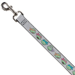 Dog Leash - Teenage Mutant Ninja Turtles Expressions Gray
