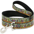 Load image into Gallery viewer, Dog Leash - Teenage Mutant Ninja Turtles Battle Foot Soldiers Ninjas Video Game Scene Tan
