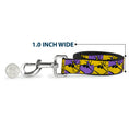 Load image into Gallery viewer, Dog Leash - Peanuts Woodstock Shades Pose Blocks Blue/Yellow/Black
